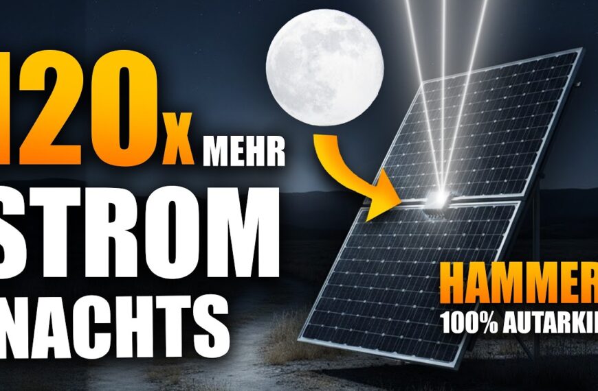 Genial! Neues TEG-Solarmodul liefert massiv Strom OHNE Licht!