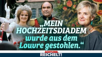 Mehr über den Artikel erfahren Gloria von Thurn und Taxis: „Mein Hochzeitsdiadem wurde aus dem Louvre gestohlen.“ | AR!