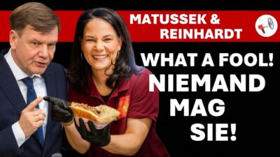 Mehr über den Artikel erfahren Hausdurchsuchung bei Bolz, Perverser vom Staat finanziert, China genervt | Matussek & Reinhardt #37