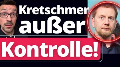 Mehr über den Artikel erfahren Hausdurchsuchung: Kretschmer verliert die Nerven!