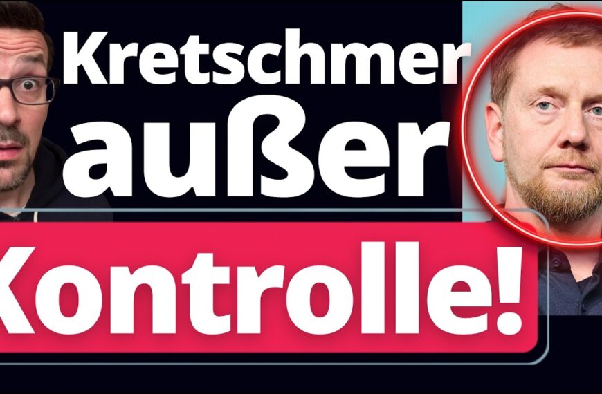 Hausdurchsuchung: Kretschmer verliert die Nerven!