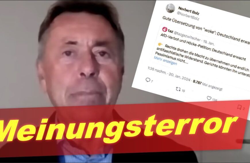 Heute Bolz – morgen Sie? Warum diese Hausdurchsuchung ein gezieltes Warnsignal an uns alle ist