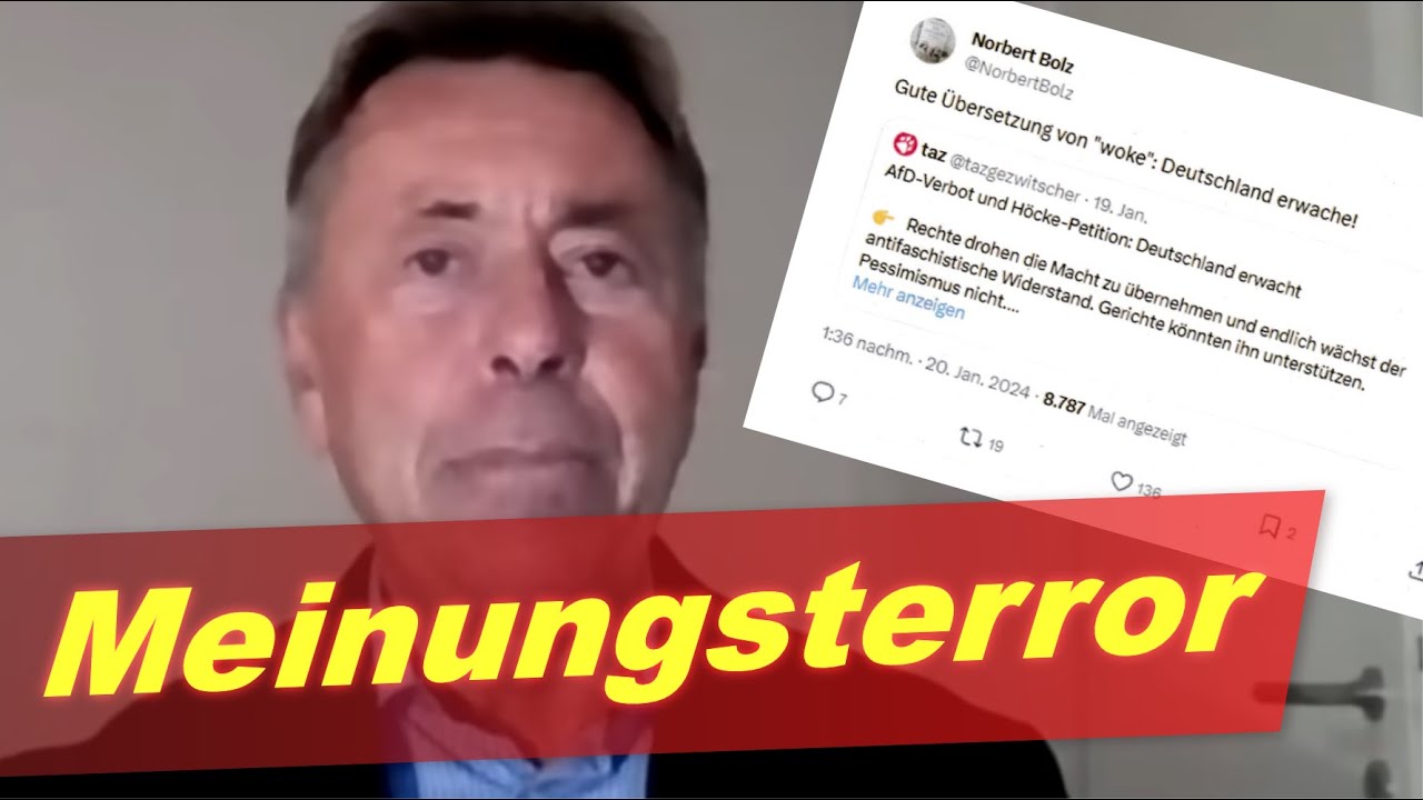 Mehr über den Artikel erfahren Heute Bolz – morgen Sie? Warum diese Hausdurchsuchung ein gezieltes Warnsignal an uns alle ist