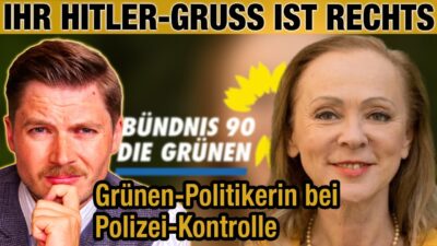 Mehr über den Artikel erfahren Hitler-Gruß von Grünen-Politikerin: Politische Kriminalität RECHTS!