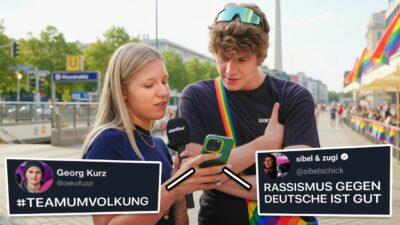 Mehr über den Artikel erfahren Ich habe Berliner mit diesen brutalen Linken-Zitaten konfrontiert 😳