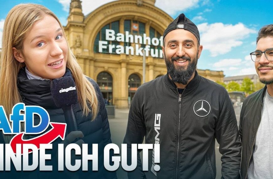 Ich habe Frankfurts Stadtbild auf die Probe gestellt!