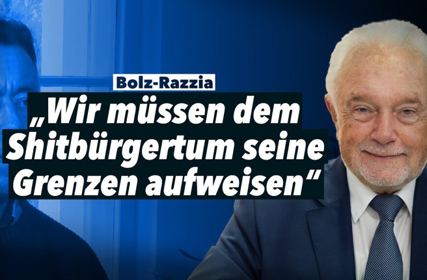 „Ihre Angst ist mit den Händen zu greifen“ – Wolfgang Kubicki über die Bolz-Durchsuchung