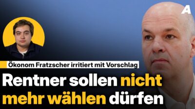 Mehr über den Artikel erfahren In ÖRR-Podcast: Ökonom will Rentner von Wahlen ausschließen | Newsroom