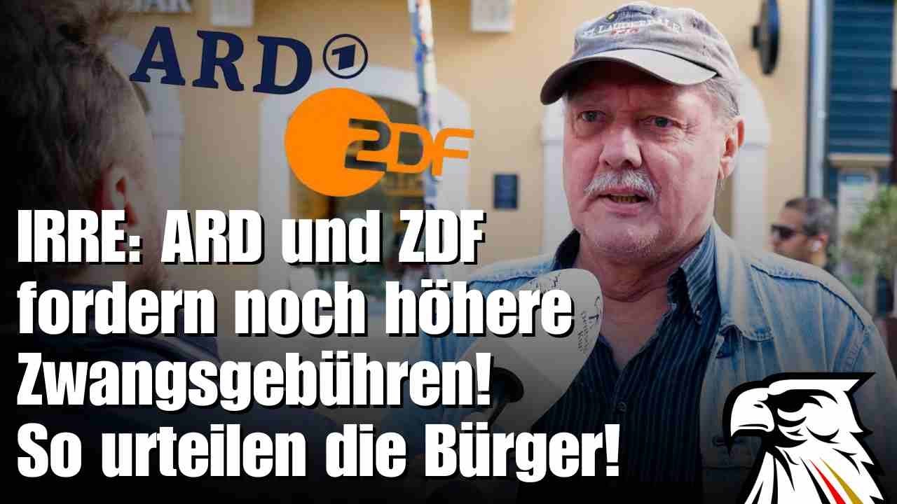 IRRE: ARD und ZDF fordern noch höhere Zwangsgebühren! So urteilen die Bürger!
