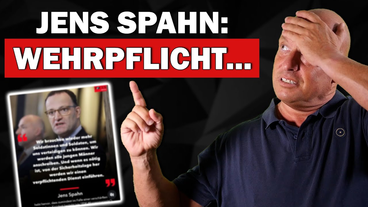 Mehr über den Artikel erfahren Jens Spahn: Jugendliche an die Kriegsfront?! Wehrpflicht jederzeit möglich!