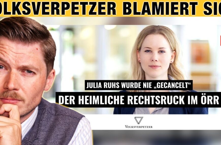 Julia Ruhs wurde NICHT gecancelt? VOLKSVERPETZER deckt Skandal auf! „Faktencheck“