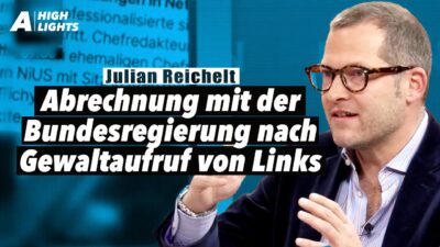 Mehr über den Artikel erfahren Julian Reichelt über die Bedrohungskampagne gegen Apollo News | Highlight