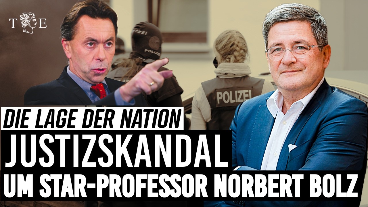 Mehr über den Artikel erfahren Justizskandal um Star-Professor Norbert Bolz | „Lage der Nation“ mit Roland Tichy