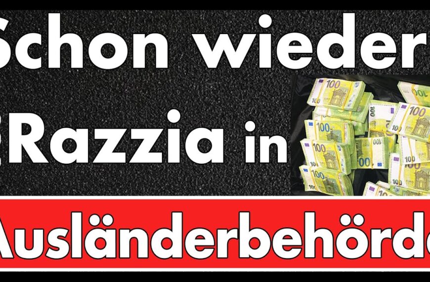 Korrupt im Ausländeramt! 2. Razzia 2025: 100.000 Bargeld, falsche Aufenthaltstitel, etc. …