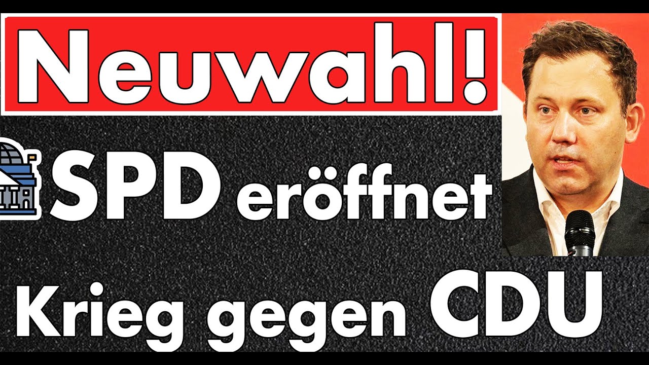 Mehr über den Artikel erfahren Kriegserklärung auf offener Bühne! Klingbeil greift Union & Merz frontal an! SPD ist lernunfähig!
