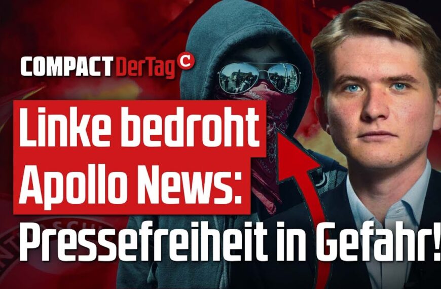 Linke bedroht Apollo News: Pressefreiheit in Gefahr!💥