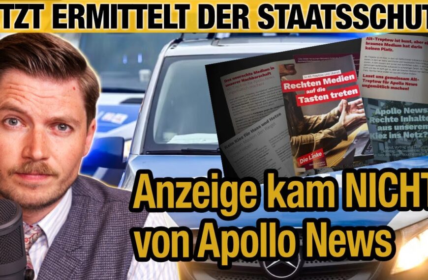 LINKE gegen Apollo News – Jetzt ermittelt der STAATSSCHUTZ!