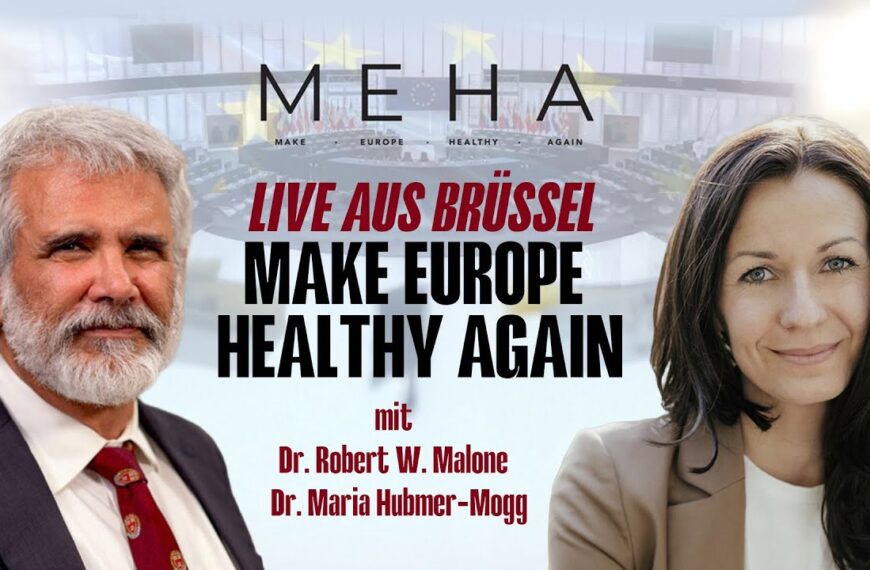 LIVE aus dem Europäischen Parlament: Die Gründung von MEHA – Make Europe Healthy Again