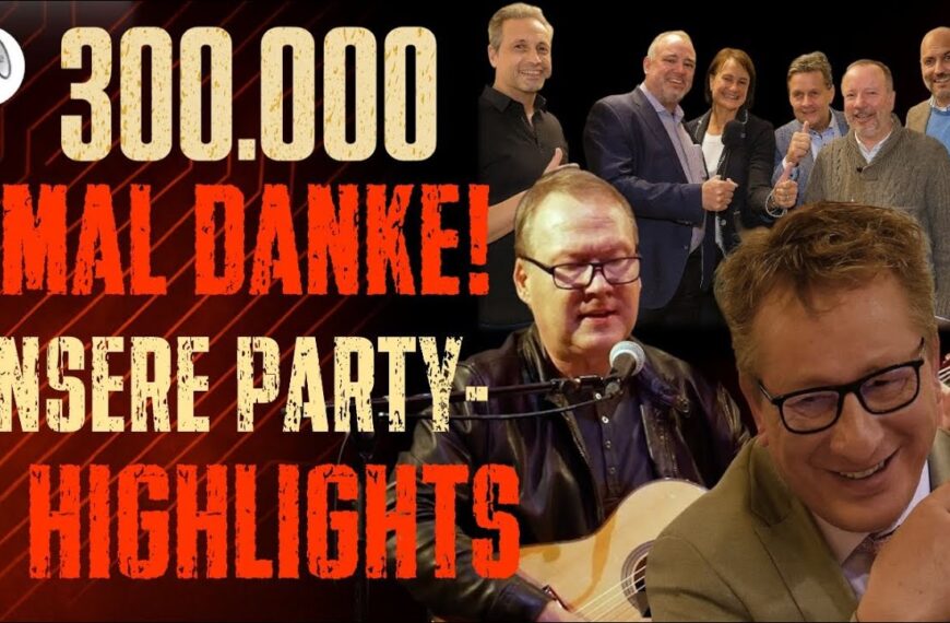 Markus Krall spricht Klartext – Max Otte singt: Dank an 300.000 Abonnenten
