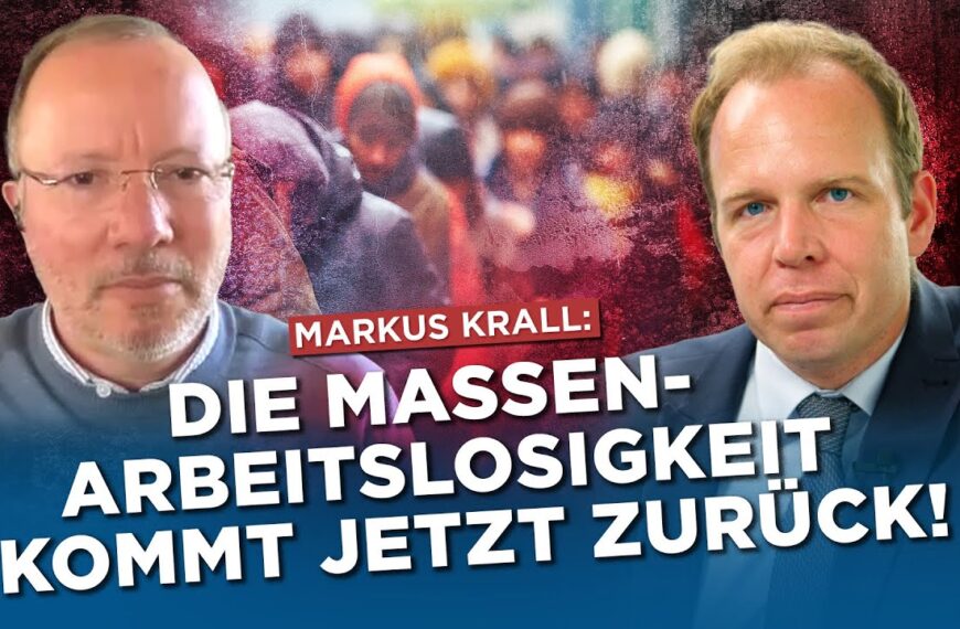 Markus Krall warnt: Massen-Arbeitslosigkeit kommt zurück, Enteignung beginnt!