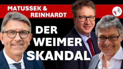 Mehr über den Artikel erfahren Matussek & Reinhardt Ausgabe #36 | Links-grüner Schwachfug, Antifa-Verlage & alternative Buchmesse