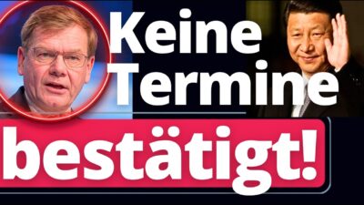Mehr über den Artikel erfahren Mega-Blamage für Wadephul: China sagt alle Termine ab!!
