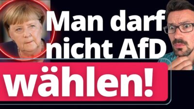 Mehr über den Artikel erfahren Merkel entgleist komplett gegen AfD– Schockrede am Tag der Deutschen Einheit!