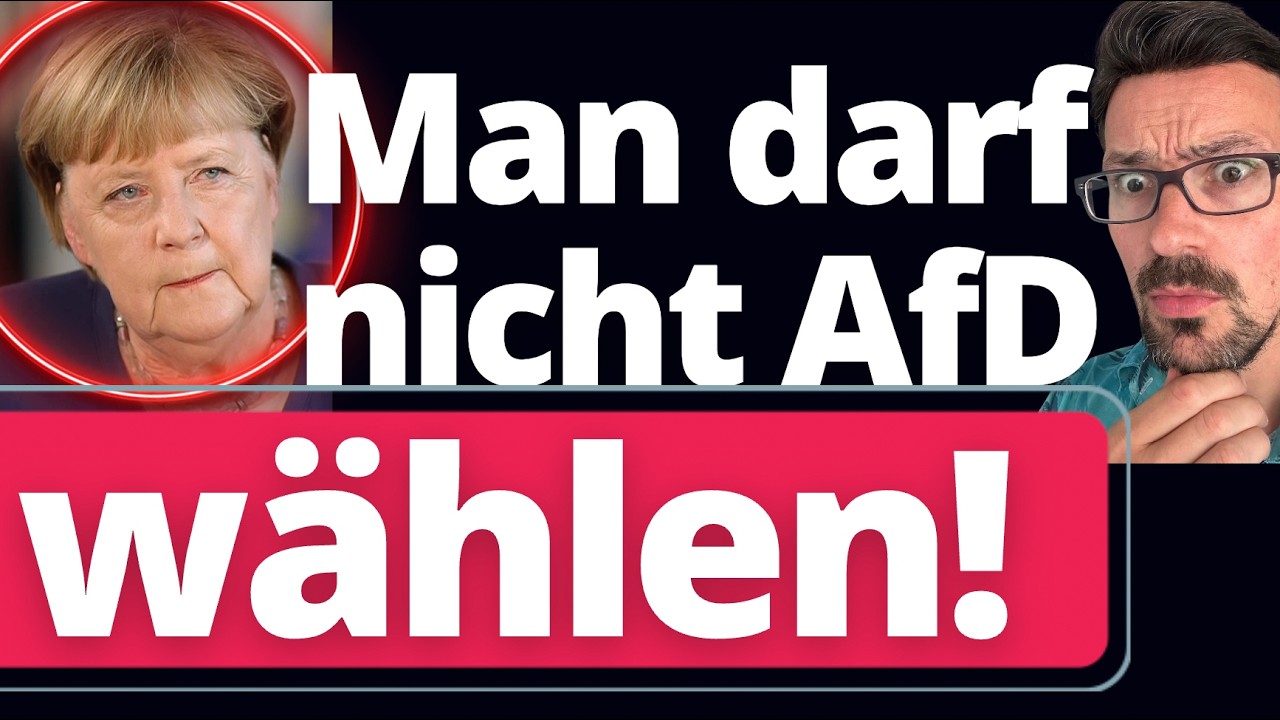 Merkel entgleist komplett gegen AfD– Schockrede am Tag der Deutschen Einheit!