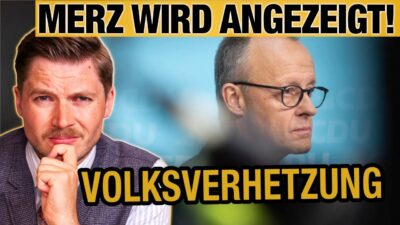 Mehr über den Artikel erfahren Merz: Anzeige wegen VOLKSVERHETZUNG! Demo vor CDU-Zentrale – Das ENDE der CDU?
