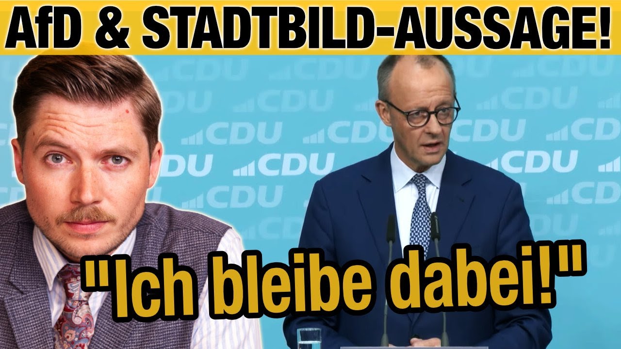 Mehr über den Artikel erfahren Merz bestätigt Stadtbild-Aussage: „Ich würde es bekräftigen“ – Demo in Berlin, ÖRR sammelt Zufälle