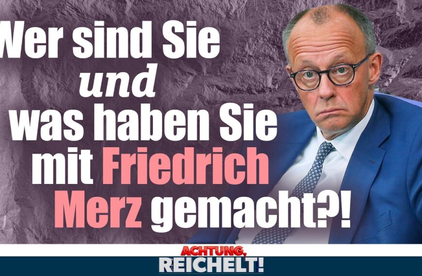 Merz ist wie eine Pralinenschachtel: Man weiß nie, was man bekommt! | Achtung, Reichelt!