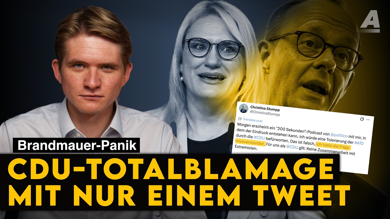 Mehr über den Artikel erfahren Merz und die Brandmauer-Blamage +++ Weimers Fake-Imperium +++ Amadeu-Antonio-Stiftung am Ende