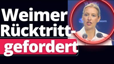 Mehr über den Artikel erfahren Nächstes Riesen-Brett! Alice Weidel eskaliert gegen Weimer!