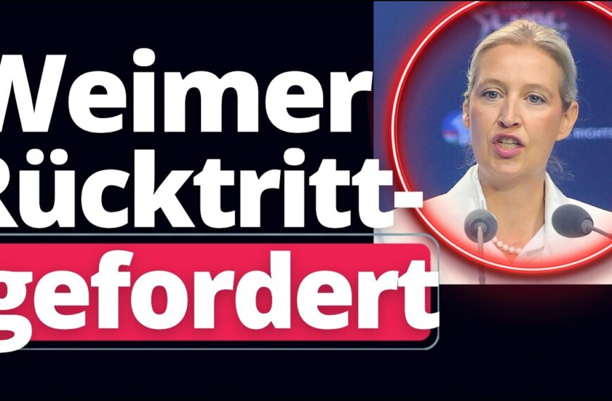 Nächstes Riesen-Brett! Alice Weidel eskaliert gegen Weimer!