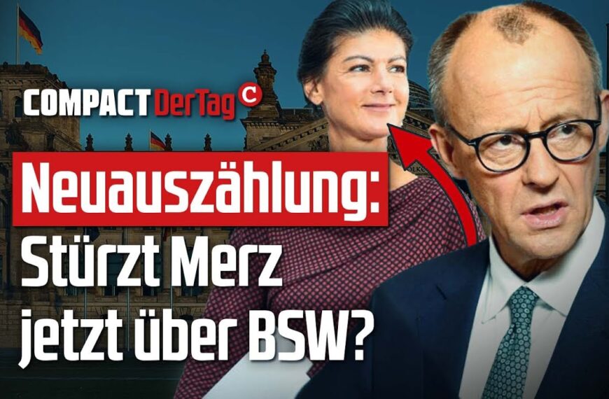 Neuauszählung: Stürzt Merz jetzt über BSW?💥
