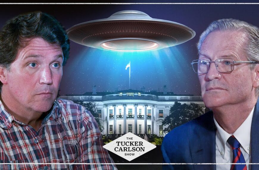Tucker Carlson: Neue UFO-Sichtungen unter Wasser und die nicht-menschliche Technologie, die die Regierung geheim hält | Abgeordneter Tim Burchett