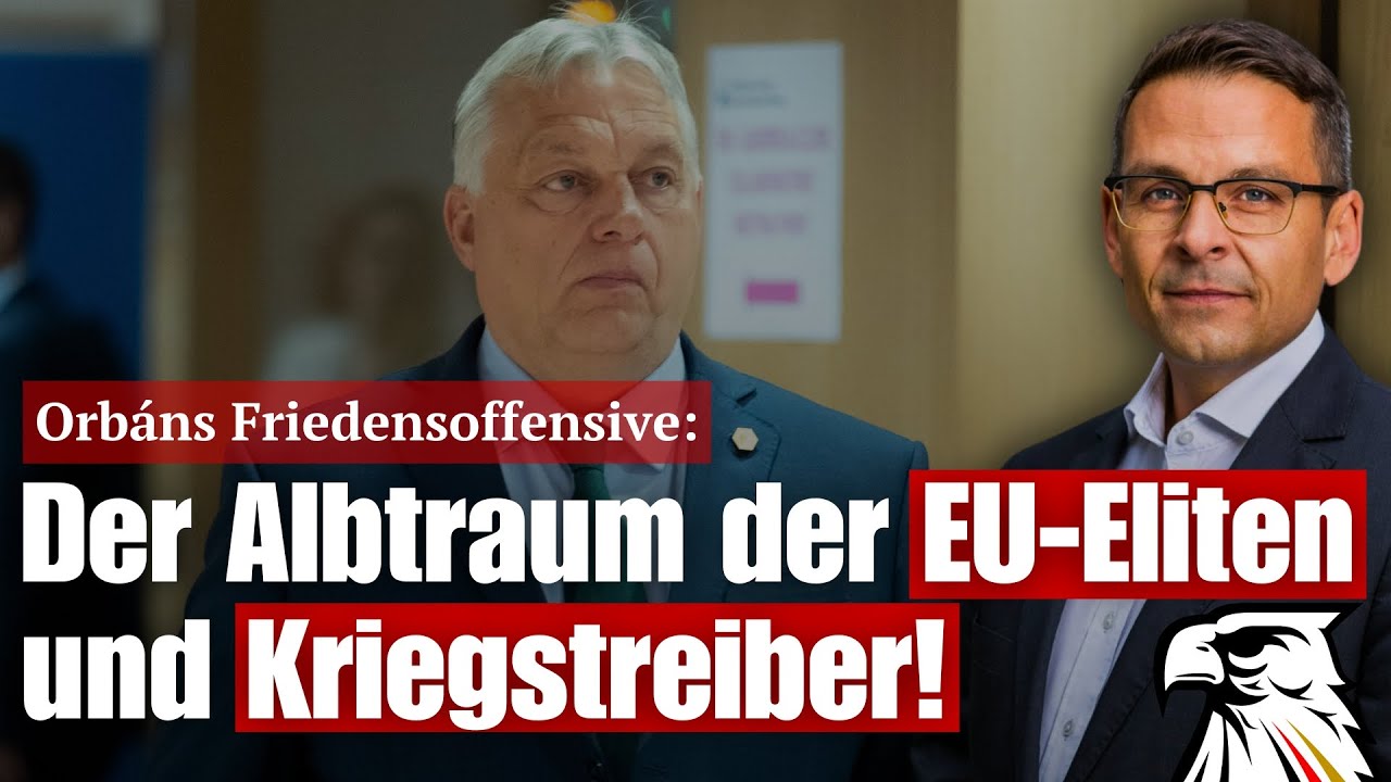 Mehr über den Artikel erfahren Orbáns Friedensoffensive: Der Albtraum der EU-Eliten und Kriegstreiber! | Gerald Grosz