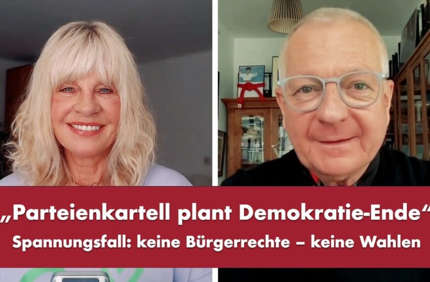 „Parteienkartell plant Demokratie-Ende“ – Punkt.PRERADOVIC mit Patrik Baab