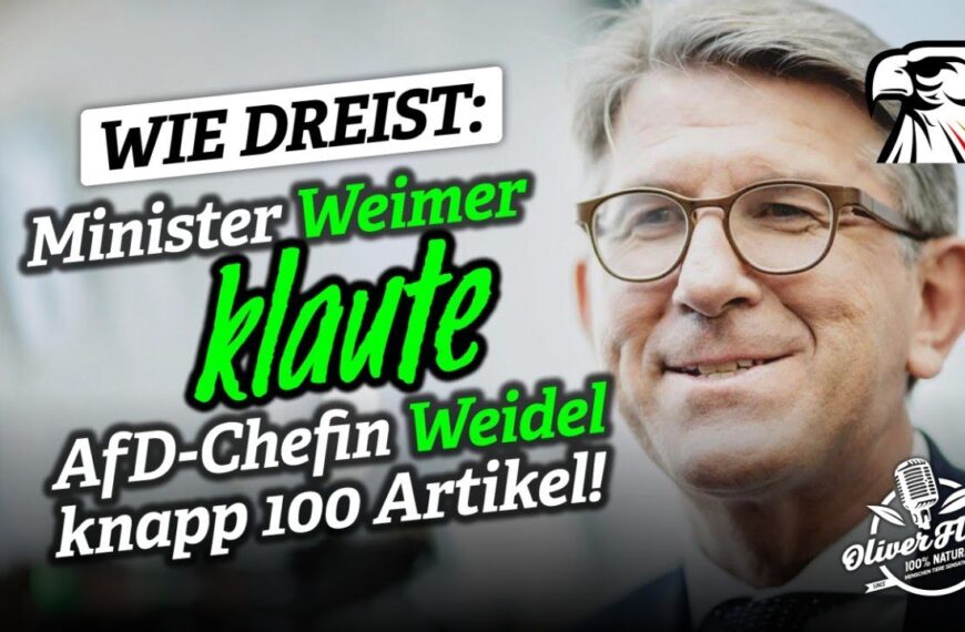 Plagiatsaffäre um Minister Weimer: Wann tritt er zurück? | Daniel Matissek („Ansage!“) im Gespräch