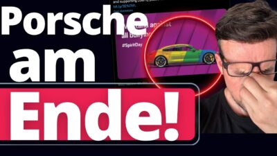 Mehr über den Artikel erfahren Porsche vermeldet 95% Gewinneinbruch! Es wird immer schlimmer!