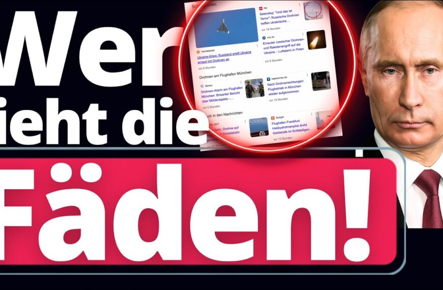 Putins Drohnen über Deutschland?! Was die Medien dir NICHT sagen!