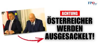 Mehr über den Artikel erfahren Raubzug im Parlament: Regierung nimmt Österreicher aus!