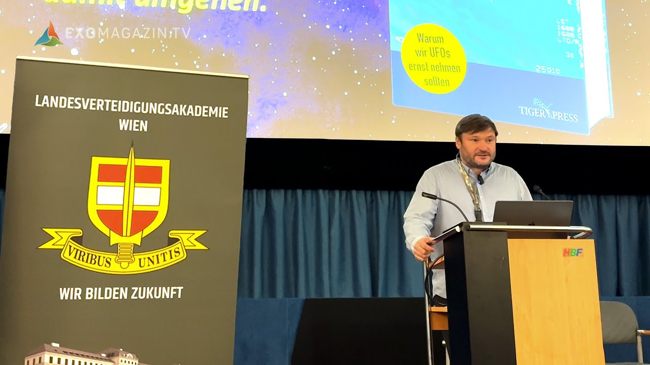 Mehr über den Artikel erfahren Robert Fleischers UFO-Vortrag an der Landesverteidigungsakademie Österreichs