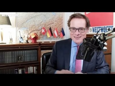 Mehr über den Artikel erfahren «Russland ist ‹too big to fail›»: Roger Köppel im Gespräch mit Menschen aus der ganzen Welt