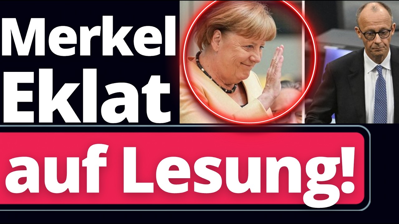 Mehr über den Artikel erfahren Schock: Jetzt geht Merkel auf Merz los!