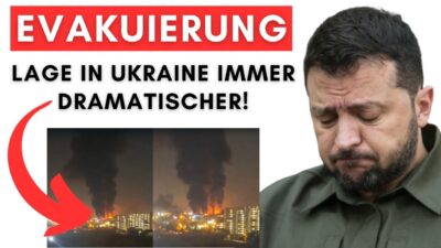 Mehr über den Artikel erfahren Schock: Ukrainische Abgeordnete fordern dringende Evakuierung von Kiew!