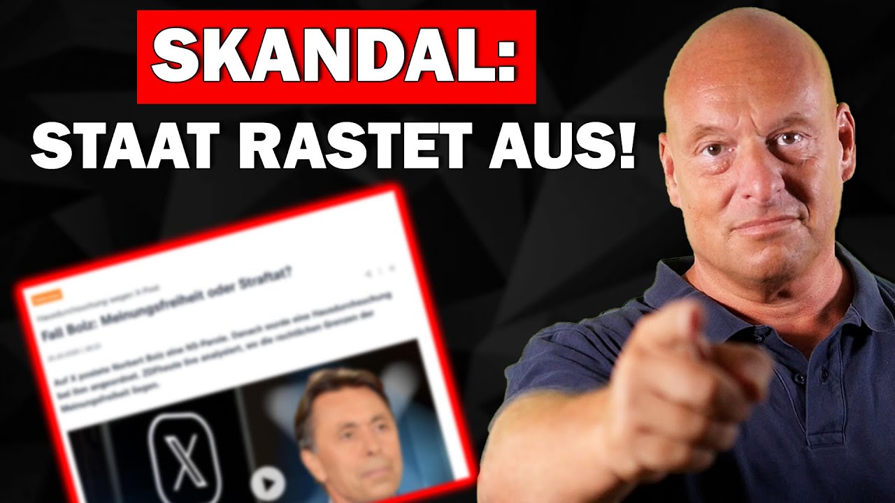 Mehr über den Artikel erfahren SKANDAL: Staat bricht bei Journalist ein! (Warnung an alle Freidenker)