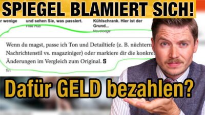 Mehr über den Artikel erfahren Spiegel „Journalist“ blamiert sich mit KI-Beitrag! Relotius-Presse zurück