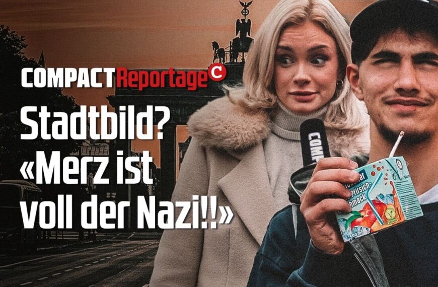 Stadtbild? «Merz ist voll der Nazi!»