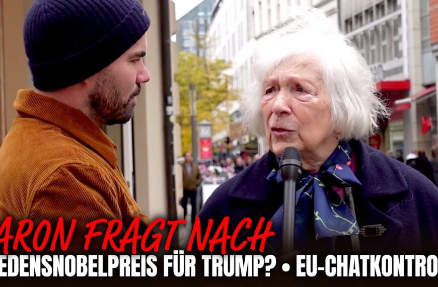 Straßenumfrage – Friedensnobelpreis für Trump?